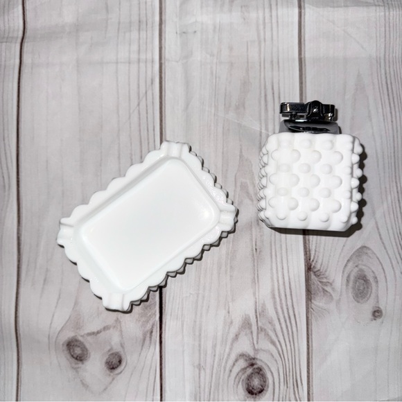 Vintage Milk Glass Set - Picture 1 of 6